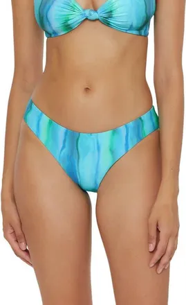BECCA by Rebecca Virtue Solar Energy Hipster Bikini Bottoms in Pool/lagoon at Nordstrom, Size Large