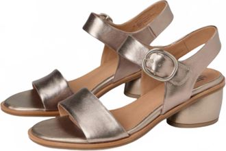 S&ouml;fft Womens Chevonne Buckled Strap Sandal In Light Espresso