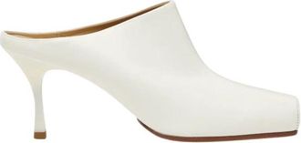 Maison Margiela Ballerina Mule - Dames - Muiltjes - Beige - 37 1/2 EU - Leer - Schoenen