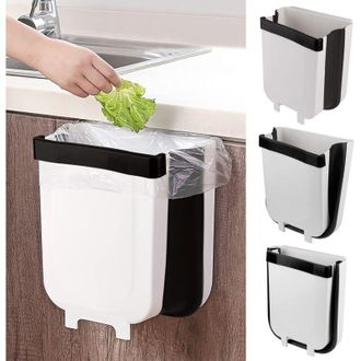 OEM Cubo De Basura Colgante Plegable De 9 L, Extra&iacute;ble Para Cocina, Coche Y Dormitorio