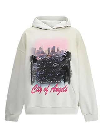 Balenciaga Los Angeles hoodie met print - Wit