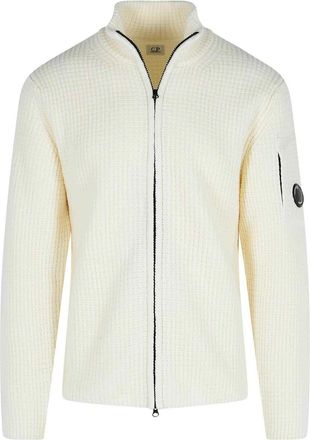 C.P. Company C. P. Company Ivory Wool Blend Sweater