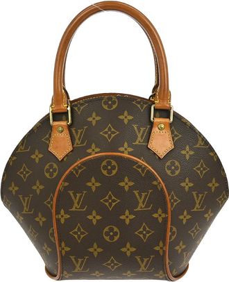 Louis Vuitton Ellipse Bag Monogram Canvas Brown Canvas Handbag (Pre-Owned)