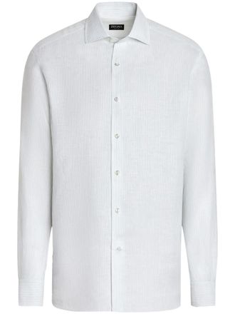 Ermenegildo Zegna Oasi Lino shirt - White