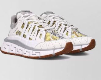 Versace leather low-top sneakers