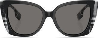 Burberry Sunglasses Meryl cat-eye frame sunglasses - women - Acetate - 54 - Black
