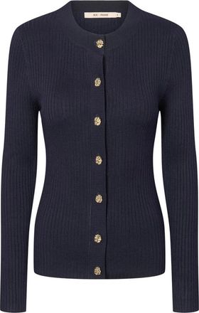 Rue de Femme Cardigans - Dames - Vesten - Blauw - 2XL - Truien & Vesten