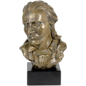 OEM Friedrich Schiller - Busto En M&aacute;rmol, Estatuilla De Un Personaje Famoso, Decoraci&oacute;n Para Oficinas, Escuelas Y Hoteles De Art-dog