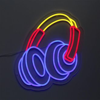 Arte Dal Mondo Adm - Led signs headphones