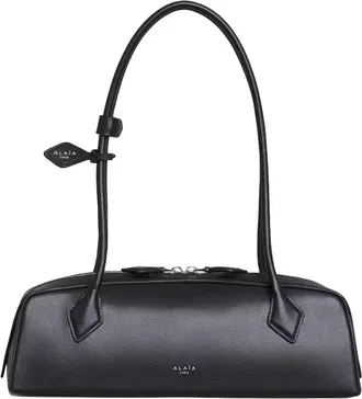 Alaia Black Le Teckle shoulder bag