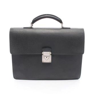 Louis Vuitton Pre-owned Handbags, male, Black, Size: ONE SIZE Pre-owned Taiga Handbag