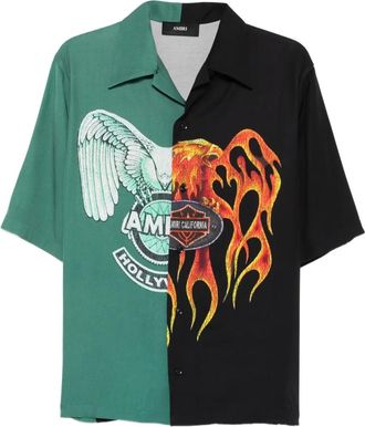Amiri Camicia con bottoni - Verde