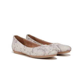 Naturalizer Maxwell Womens Shoes White Snake Pattern Leather : 5.5 M (B)