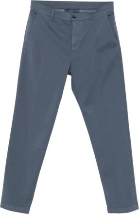 Canali Chino Broek - Heren - Chinos - Blauw - XL - Katoen - Broeken