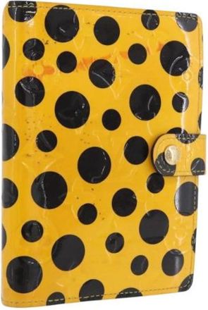 Louis Vuitton Pre-owned Day Planner Cover - Dames - Vintage Accessoires - Geel - ONE Size - Leer - Vintage