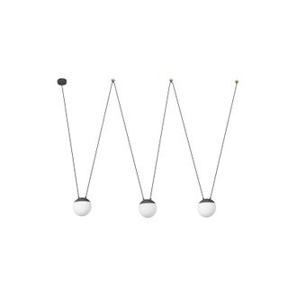 Faro Barcelona Mine Space Sospensione Grigia 3L Marca Faro