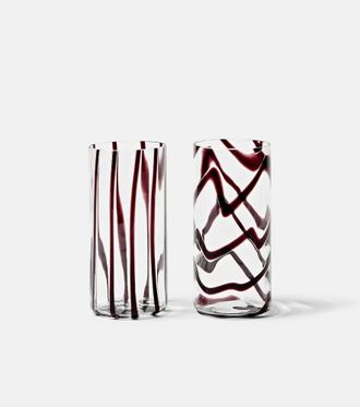 NasonMoretti Cyrcus set of 2 highball glasses