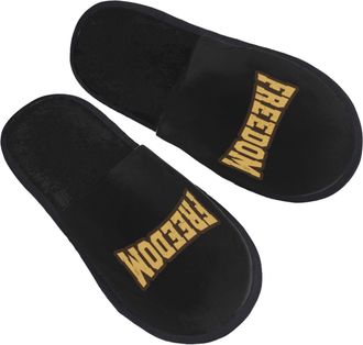 Generic House Slipper Freedom Comfortable Womens Slippers Plush Fluffy Womens Slippers Winter Indoor L