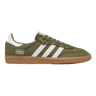 adidas Samba OG Focus Olive Gum Sneakers - Heren - Skateschoenen - Groen - 42 2/3 EU - Fitness