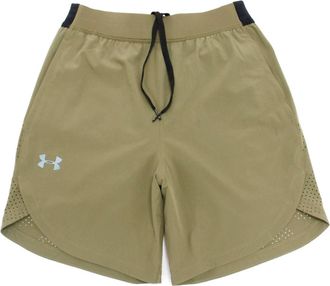 Under Armour Mens Stretch Woven Shorts In Tent