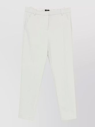 Pinko cropped straight-leg trousers