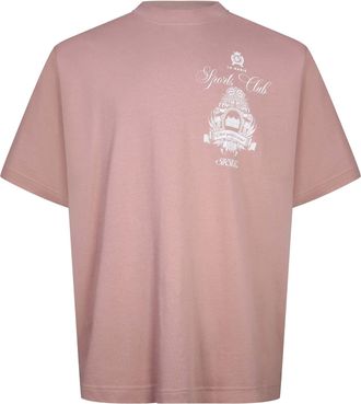 Siksilk T-Shirt SIKSILK Siksilk T-Shirt Graphic, Herren, Gr. XL, rosa, Obermaterial: 100% Baumwolle CO., Shirts T-Shirt