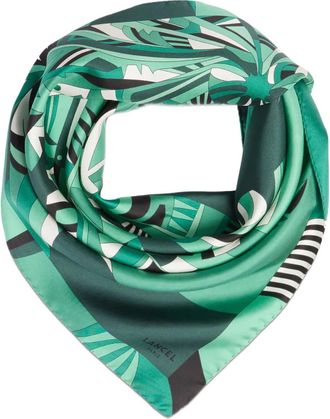 Lancel Foulard con stampa - Verde
