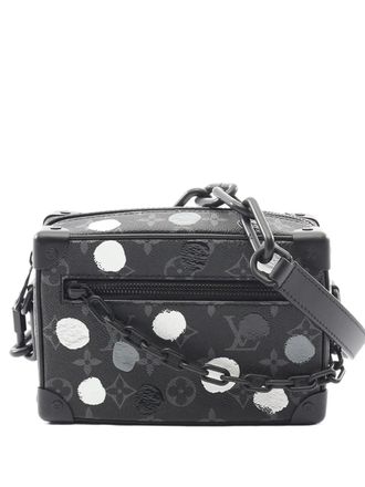 Louis Vuitton 2021-2025 x Yayoi Kusama Monogram Eclipse Soft Trunk crossbody bag - Black