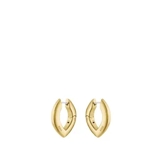BOSS Gold-tone earrings with petal shape