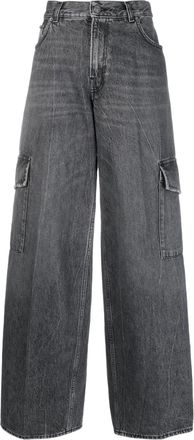Haikure Bethany Cargo Marble trousers - women - Cotton - 27 - Black