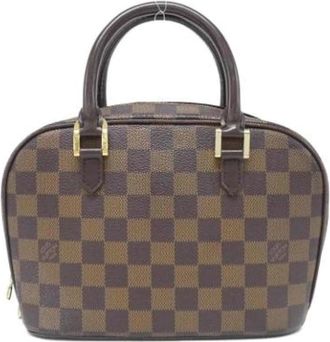 Louis Vuitton Pre-owned Handbags, female, Brown, Size: ONE SIZE Pre-owned Canvas Handbag