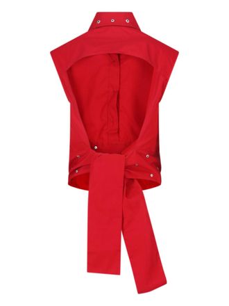 Our Legacy Womens Top Red Cotton