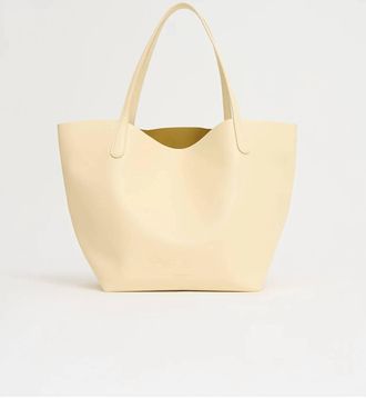 Mansur Gavriel Womens Everyday Soft Tote Bag In Crema