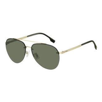 HUGO BOSS BOSS 1537/F/SK 0AOZ QT Matte Gold/Green