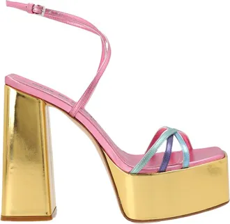 Haus Of Honey Multicolor Platform Heels