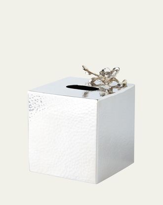 Michael Aram White Orchid Tissue Box Cover