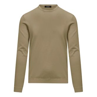 Bomboogie Basic Crew Neck - Knitwear - Hombre - Beige - 2XL