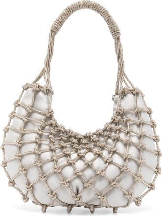 Rosantica Nodi Fluffy tote bag - Gold