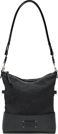 Maison Margiela small shoulder bag - women - Cotton/Polyester/other fibers - One Size - Black