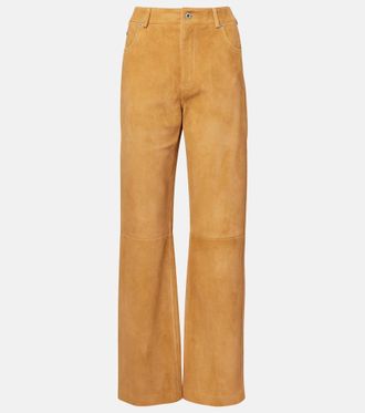 Loewe Pantaloni in suede