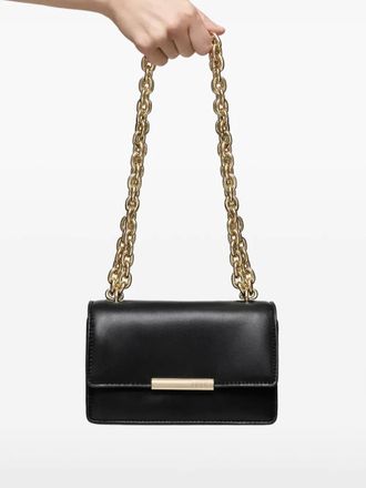 Tous Borsa a spalla con catena e battente - Nero