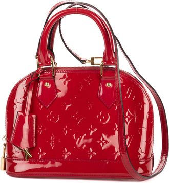 Louis Vuitton Pre-owned Womens Alma BB Shoulder Bag - Red - One Size
