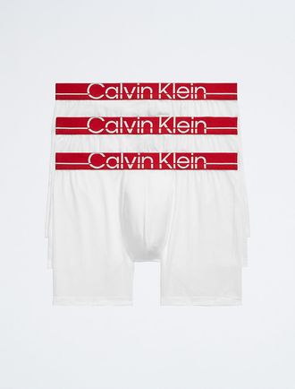 Calvin Klein Mens Calvin Klein Pro Fit 3-Pack Micro Boxer Brief - White - XL