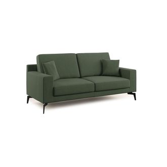 Divani.Store Prestige Sof&aacute; Moderno En Microfibra Desmontable 166 Cm Verde