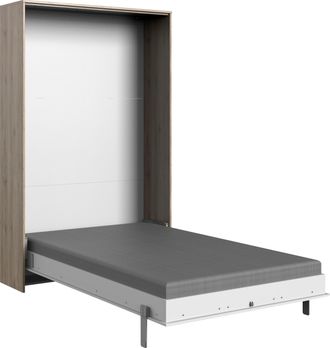 Wimex Schrankbett »Juist Schrankklappbett Gästebett« vertikal klappbar, 3 Liegeflächen, mit Lattenrost, Made in Germany