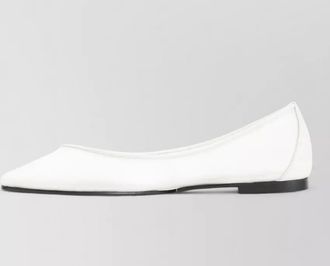 Jacquemus ovalo ballerina shoes pointed toe flat