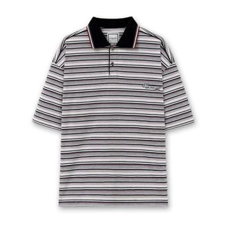 Wooyoungmi Polo Shirts, male, Multicolor, Size: XL W261Ts15 Polo Shirt