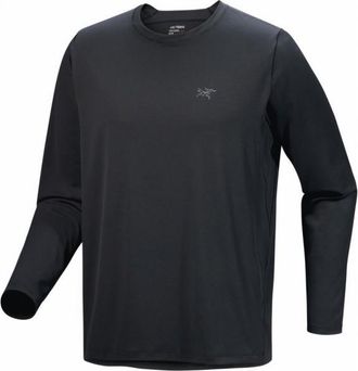 Arc'teryx Cormac Crew L/S Laufshirt f&uuml;r Herren | schwarz