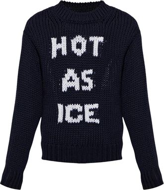 Dsquared2 Maglione in lana - - Knitwear - Uomo - Blu - 2XL