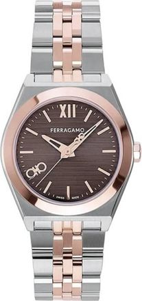 Ferragamo Vega New Quartz Black Dial Ladies Watch SFKJ00624